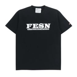 FESN T-SHIRT エフイーエスエヌ Ｔシャツ LOGO BLACK 