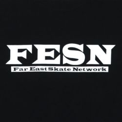 FESN T-SHIRT エフイーエスエヌ Ｔシャツ LOGO BLACK 1