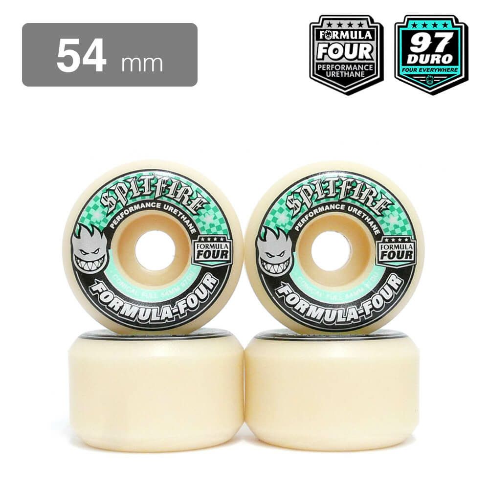 SPITFIRE WHEEL スピットファイヤー ウィール FORMULA FOUR (F4) CONICAL FULL 97D 54mm