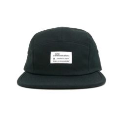 COLOR COMMUNICATIONS CAP カラーコミュニケーションズ キャップ COTTON TAG JET BLACK 1