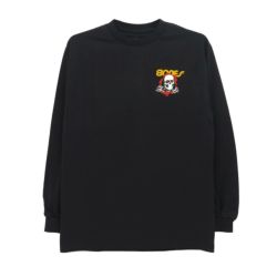 POWELL LONG SLEEVE パウエル ロングスリーブTシャツ RIPPER BLACK 1