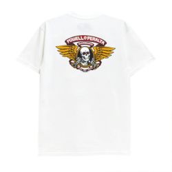 POWELL T-SHIRT パウエル Tシャツ WINGED RIPPER WHITE 