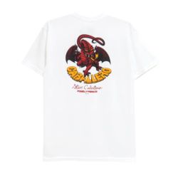 POWELL T-SHIRT パウエル Tシャツ CABALLERO DRAGON 2 WHITE 