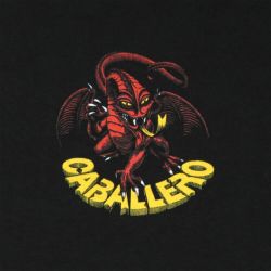 POWELL T-SHIRT パウエル Tシャツ CABALLERO DRAGON 2 BLACK 2