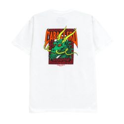 POWELL T-SHIRT パウエル Tシャツ CABALLERO STREET DRAGON WHITE 