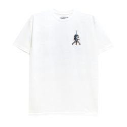 POWELL T-SHIRT パウエル Tシャツ SKULL & SWORD WHITE 1