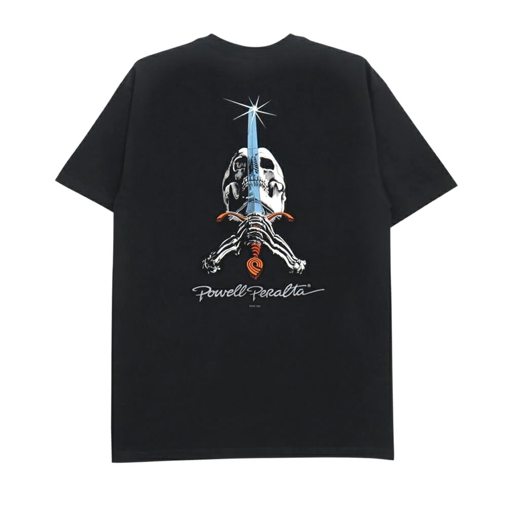 POWELL PERALTA T-SHIRT パウエルペラルタ Tシャツ SKULL & SWORD 