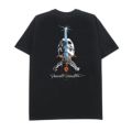 POWELL T-SHIRT パウエル Tシャツ SKULL & SWORD BLACK 