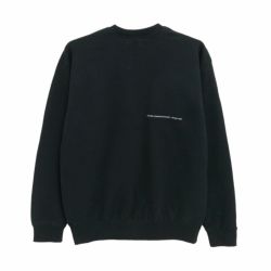 COLOR COMMUNICATIONS CREW SWEAT カラーコミュニケーションズ トレーナー DRIP EMB BLACK 4