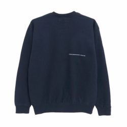 COLOR COMMUNICATIONS CREW SWEAT カラーコミュニケーションズ トレーナー DRIP EMB NAVY 4