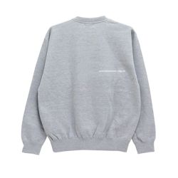 COLOR COMMUNICATIONS CREW SWEAT カラーコミュニケーションズ トレーナー DRIP EMB GREY 4