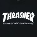 THRASHER CREW SWEAT スラッシャー トレーナー SKATE MAG BLACK 1