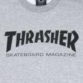 THRASHER CREW SWEAT スラッシャー トレーナー SKATE MAG GREY 1