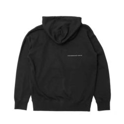 COLOR COMMUNICATIONS HOOD カラーコミュニケーションズ パーカー DRIP EMB BLACK 4