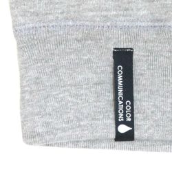 COLOR COMMUNICATIONS HOOD カラーコミュニケーションズ パーカー HP HEADER GREY 2