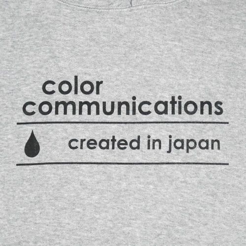 COLOR COMMUNICATIONS HOOD カラーコミュニケーションズ パーカー