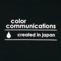 COLOR COMMUNICATIONS HOOD カラーコミュニケーションズ パーカー CREATED IN JAPAN LOGO BLACK 1