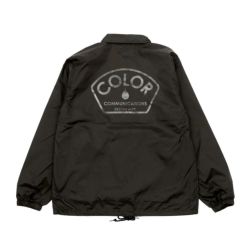 COLOR COMMUNICATIONS JACKET カラーコミュニケーションズ ジャケット DESIGN DEPT PATCH COACH BLACK 5