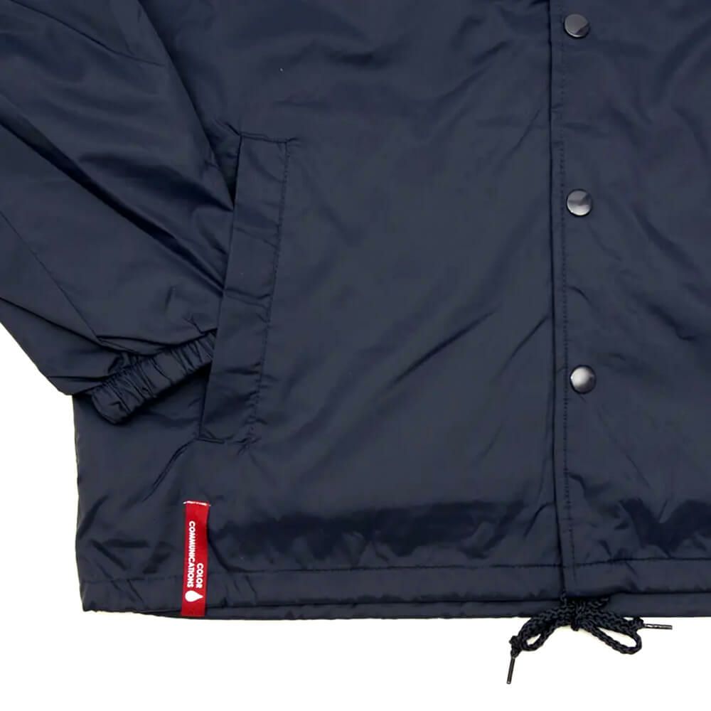 COLOR COMMUNICATIONS JACKET カラーコミュニケーションズ ジャケット DESIGN DEPT PATCH COACH NAVY 3