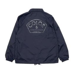 COLOR COMMUNICATIONS JACKET カラーコミュニケーションズ ジャケット DESIGN DEPT PATCH COACH NAVY 5