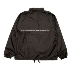 COLOR COMMUNICATIONS JACKET カラーコミュニケーションズ ジャケット STATION PATCH COACH BLACK 4