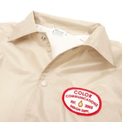 COLOR COMMUNICATIONS JACKET カラーコミュニケーションズ ジャケット STATION PATCH COACH-1