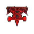 THRASHER STICKER スラッシャー ステッカー SKATE GOAT 330 RED