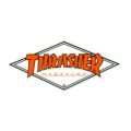 THRASHER STICKER スラッシャー ステッカー DIAMOND LOGO 330 WHITE