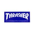 THRASHER STICKER スラッシャー ステッカー BOX MAG LOGO 440 BLUE