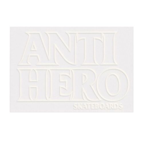 ANTIHERO STICKER アンチヒーロー ステッカー BLACKHERO OUTLINE 550 WHITE