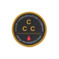 COLOR COMMUNICATIONS PATCH カラーコミュニケーションズ ワッペン CCC BLACK