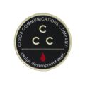 COLOR COMMUNICATIONS PATCH カラーコミュニケーションズ ワッペン CCC LG BLACK