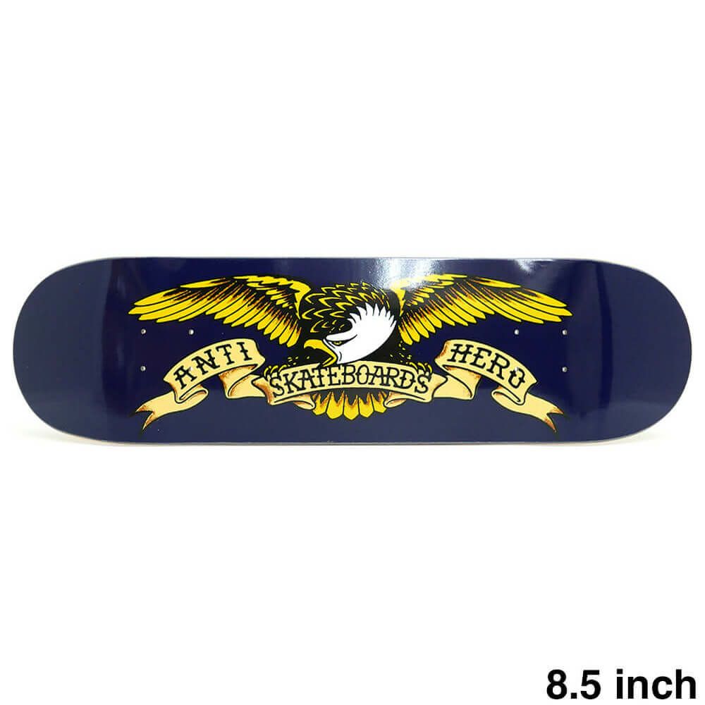 ANTIHERO DECK アンチヒーロー デッキ TEAM CLASSIC EAGLE NAVY 8.5