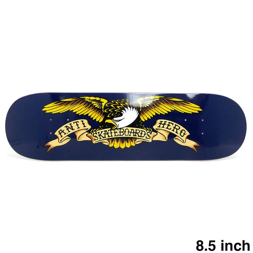 ANTIHERO DECK アンチヒーロー デッキ TEAM CLASSIC EAGLE NAVY 8.5