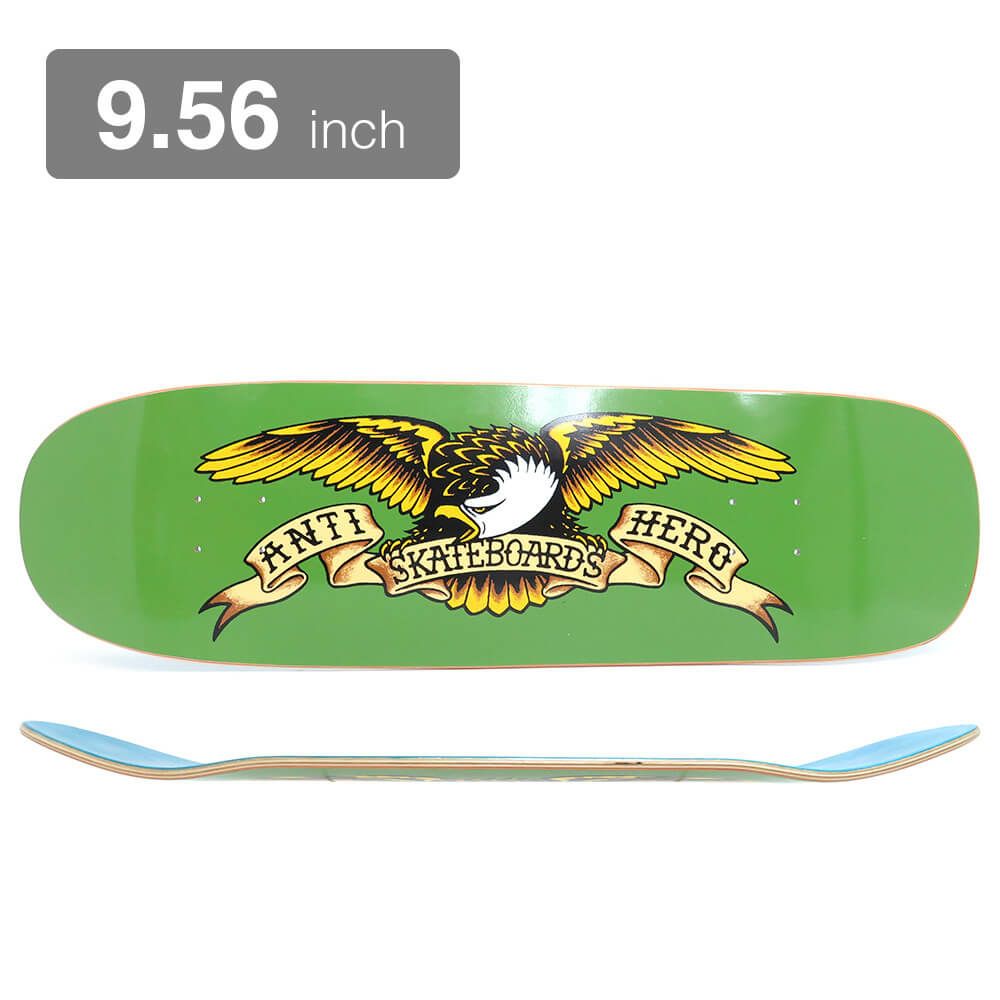 ANTIHERO DECK アンチヒーロー デッキ TEAM SHAPED EAGLE GREEN GIANT 9.56