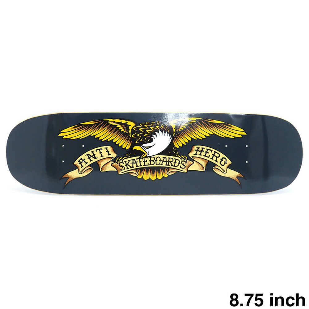 ANTIHERO DECK アンチヒーロー デッキ TEAM SHAPED EAGLE BLUE MEANIE 8.75