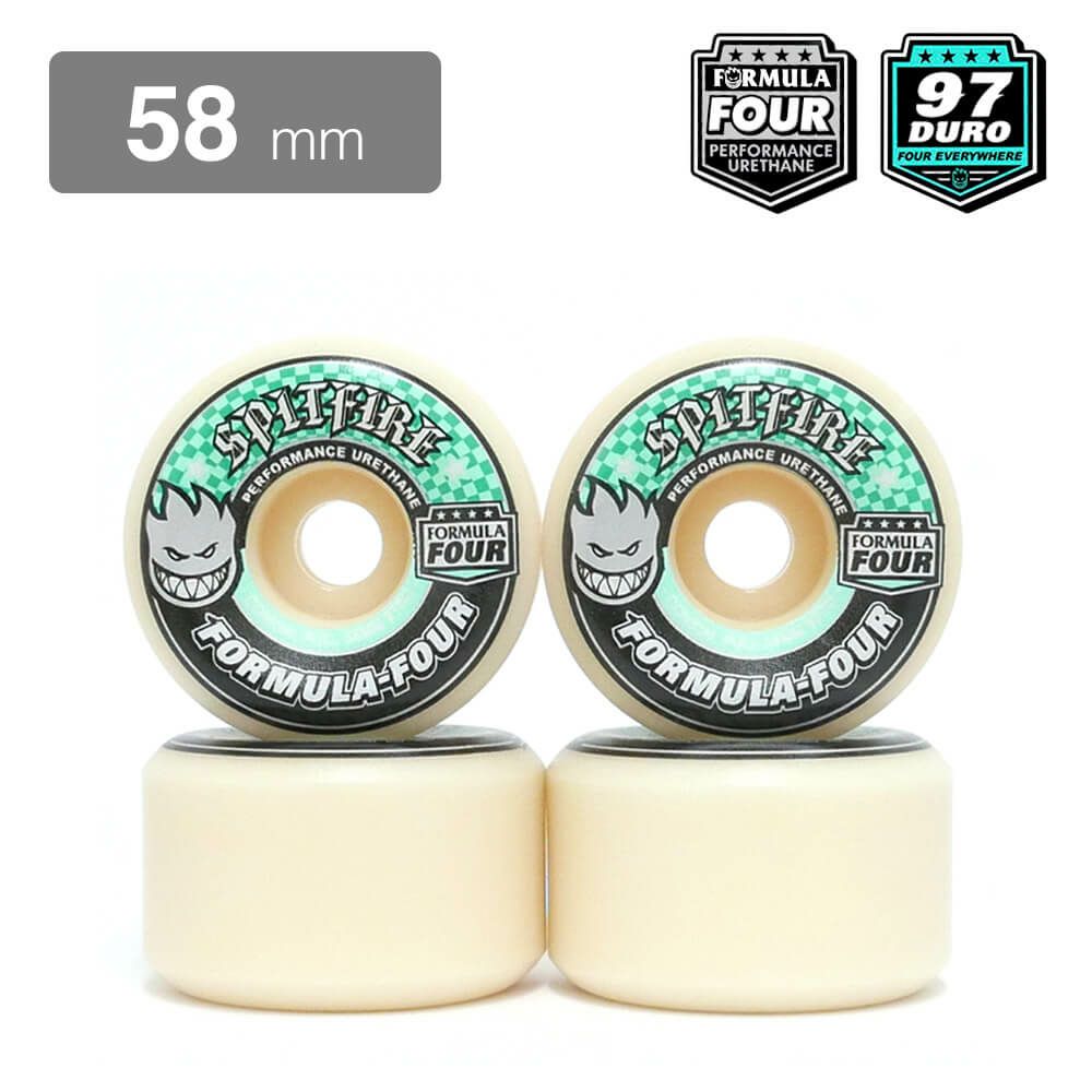 SPITFIRE WHEEL スピットファイヤー ウィール FORMULA FOUR (F4) CONICAL FULL 97D 58mm