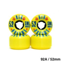 クルージング用 SMALL SOFT WHEEL スモール ソフトウィール SUCCULENT CRUISER MELLOW YELLOW 黄 52mm