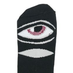 TOY MACHINE SOCKS トイマシーン ソックス 靴下 SECT EYE BLACK 4