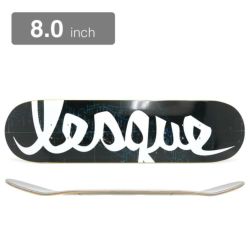 LESQUE DECK レスケ デッキ TEAM LOGO NEON 8.0