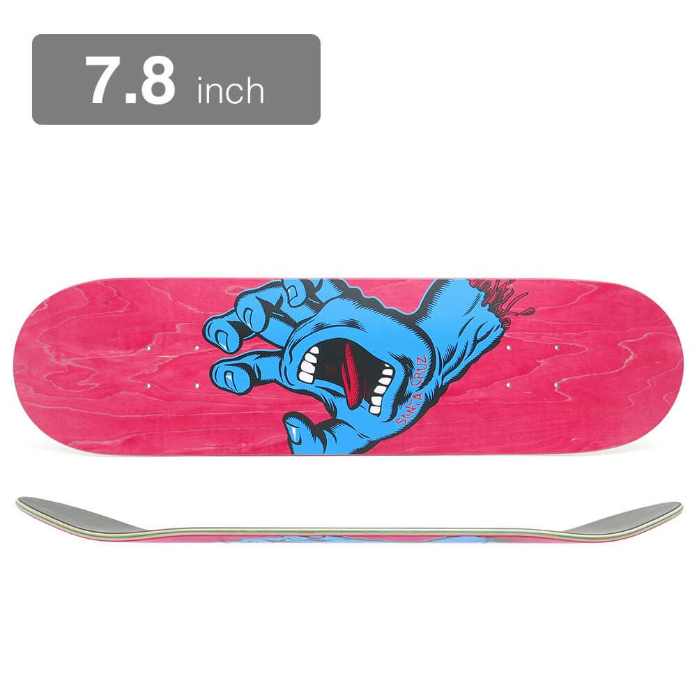 SANTA CRUZ DECK サンタクルーズ デッキ TEAM SCREAMING HAND PINK STAIN 7.8