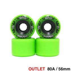 クルージング用 BONES SOFT WHEEL ボーンズ ソフトウィール ATF ROUGH RIDERS RUNNERS 緑 56mm