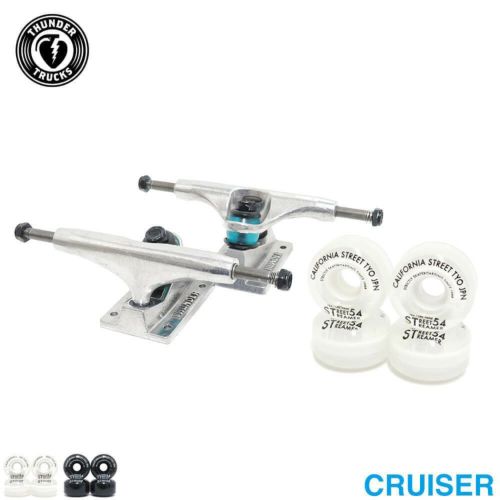 足回りセット THUNDER SET サンダー トラック＆ウィールセット（クルーザー） HI 143 / 145 / 147 / 148 / 149 / 151 / 161 54mm
