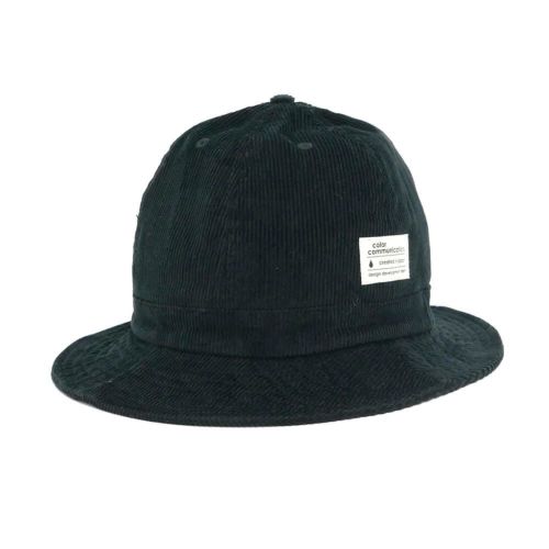 COLOR COMMUNICATIONS HAT カラーコミュニケーションズ ハット COTTON TAG METRO CORD BLACK 
