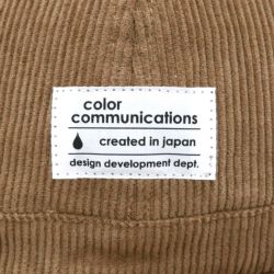 COLOR COMMUNICATIONS HAT カラーコミュニケーションズ ハット COTTON TAG METRO CORD BROWN 4