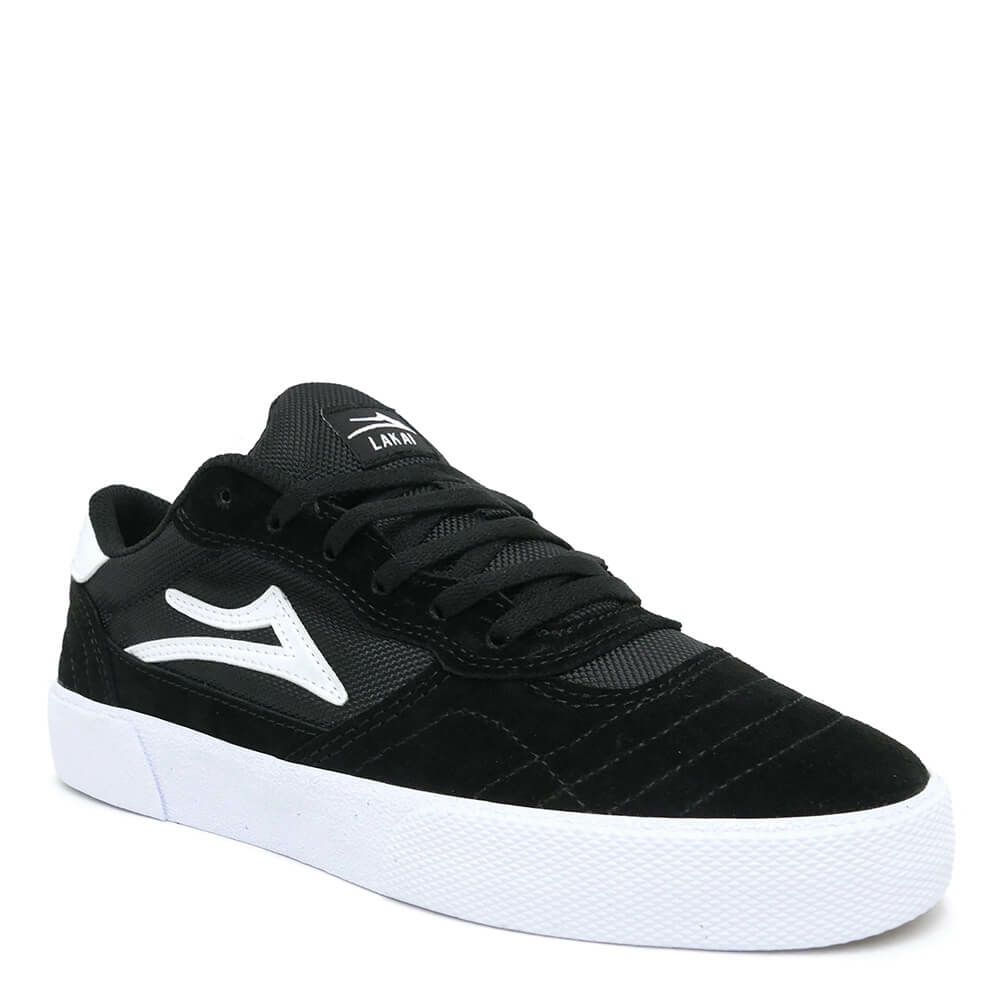 LAKAI SHOES ラカイ シューズ スニーカー CAMBRIDGE 黒/白 BLACK/WHITE SUEDE