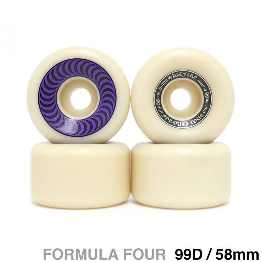 SPITFIRE WHEEL スピットファイヤー ウィール FORMULA FOUR (F4) OG CLASSIC 99D PURPLE 58mm