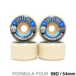 SPITFIRE WHEEL スピットファイヤー ウィール FORMULA FOUR (F4) CONICAL FULL 99D 54mm