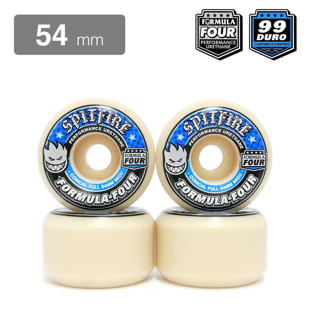 SPITFIRE WHEEL スピットファイヤー ウィール FORMULA FOUR (F4) CONICAL FULL 99D 54mm