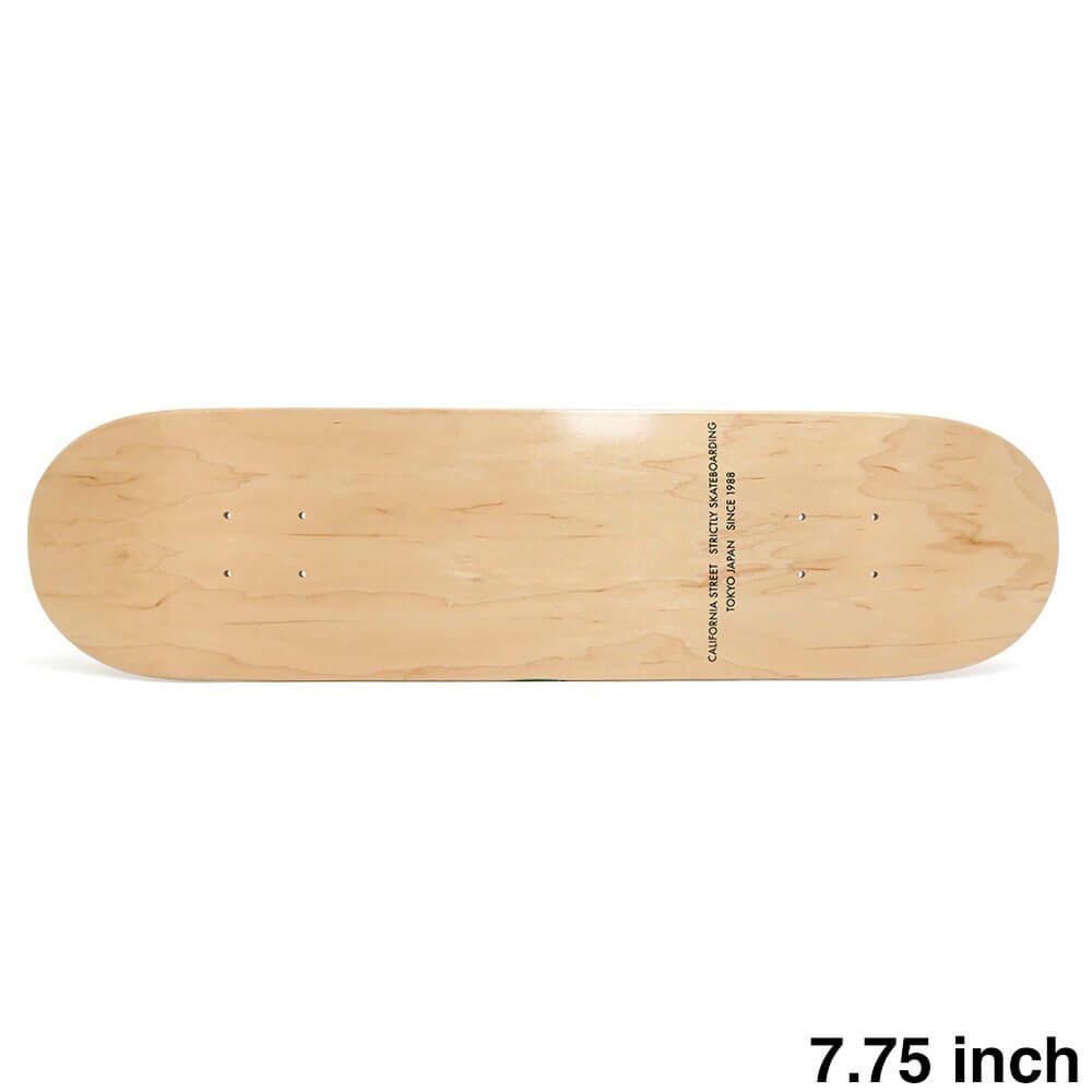 CALIFORNIA STREET DECK カリフォルニアストリート デッキ TEAM SIMPLE CLEAR 7.75